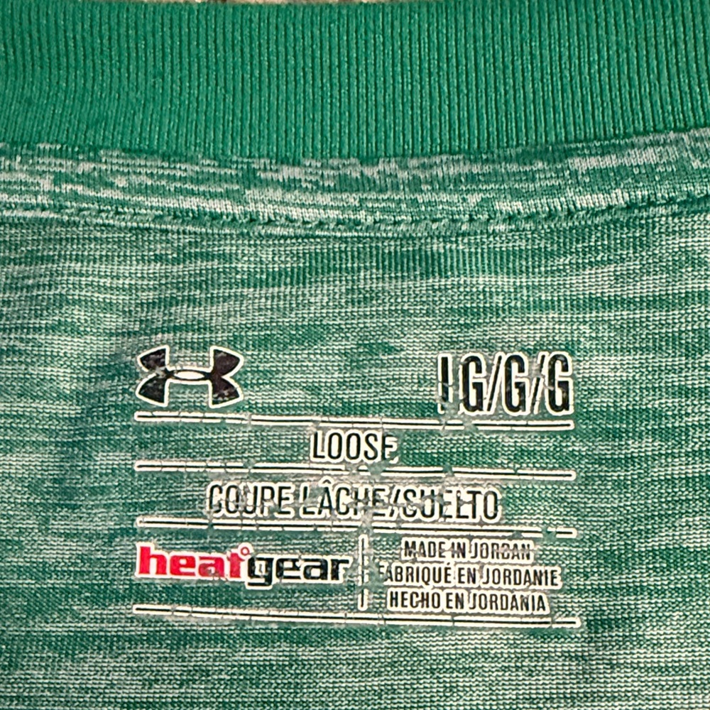 Under Armour Men's Green Long Sleeve Shirt - Picture 2 of 2